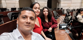 Semillero en Derecho y Política Ambiental de Manizales, realizó visita al Congreso de la República.